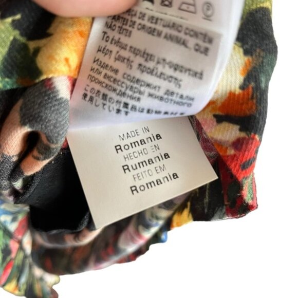 Love Moschino Dress US 4 Floral Long Sleeve Printed Dress - Picture 11 of 12